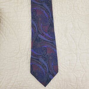 PAUL STUART Paisley Luxury Vintage Tie